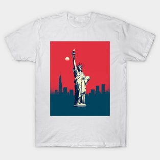 Nyc Minimal Skyline T-Shirt